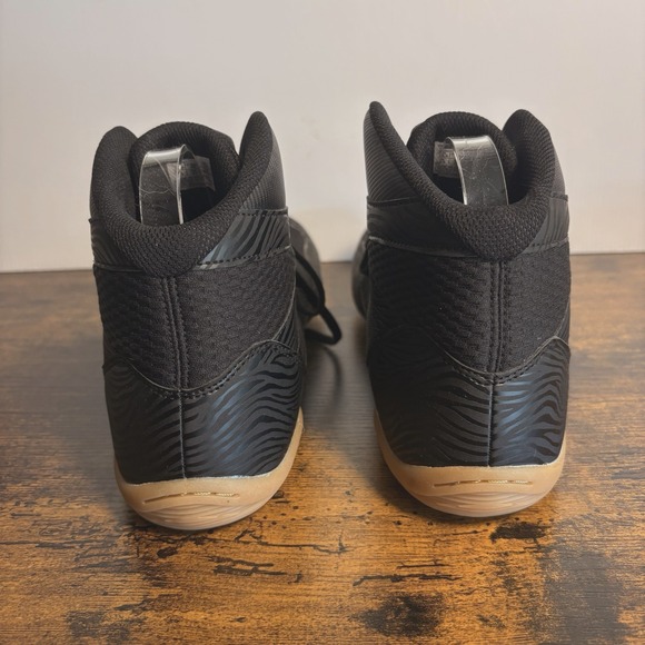 Asics Matflex 7 Wrestling Shoes Mens Sz 14 Black High Top‎ Lace Up 1081A051 main image 6